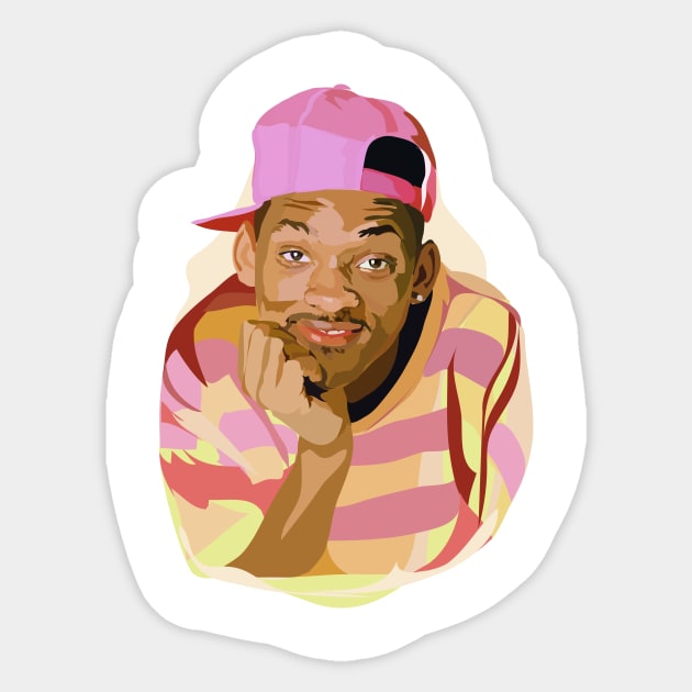 Fresh Prince Sticker by annamckay